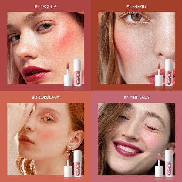 Multifunction Face Liquid Blusher Makeup Long-lasting Matte Make Up Natural Cheek Contour Blush Cosmetics Online Hot Sale