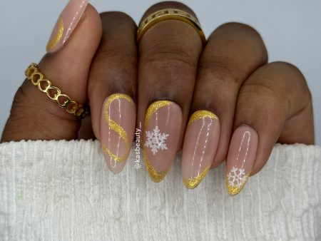 Noel Press On Nail Set Discount