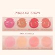 Liquid Blush Face Blusher 4 Color Natural Rouge Long-lasting Makeup Blush Peach Contouring Cosmetics for Facial Discount