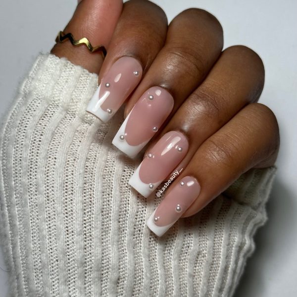 Pearl Press On Nail Set Online Sale