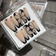 GALAXIA-TEN PIECES OF HANDCRAFTED PRESS ON NAIL Fashion