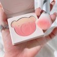 Lovely Bear Natural Matte Blusher Smooth Powder Pink Blush Long Lasting Waterproof Easy to wear Pigmented Cheek Makeup Cosmetics Discount