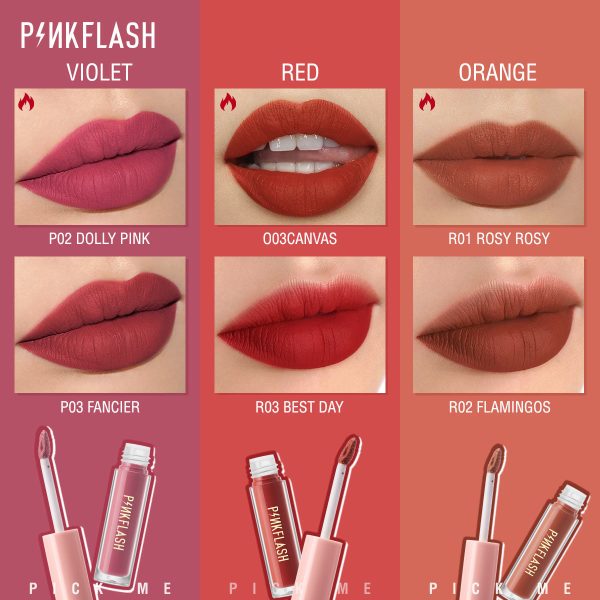 Waterproof Matte Liquid Lipstick Professional High Quality Long-lasting Lipgloss Women Lips Makeup Cosmetics Cheap