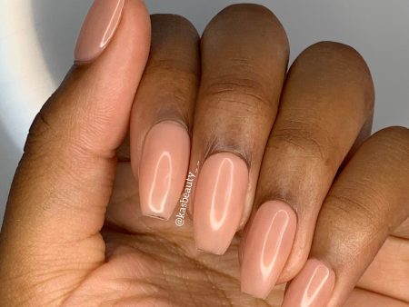 Natural Pink Dark Press On Nail Set For Discount