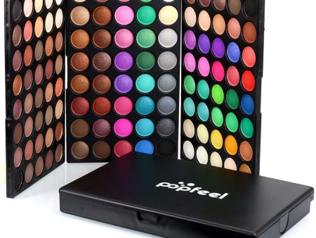 OKLULU  Professional eyeshadow palette 120 colors Maquiagem completa Eyeshadow Natural Super Light Makeup eye shadow pallete set For Discount