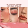 Multifunctional Makeup Palette 3 IN 1 Lipstick Blush For Face Eyeshadow Lightweight Matte Lip Tint Natural Face Blush Online