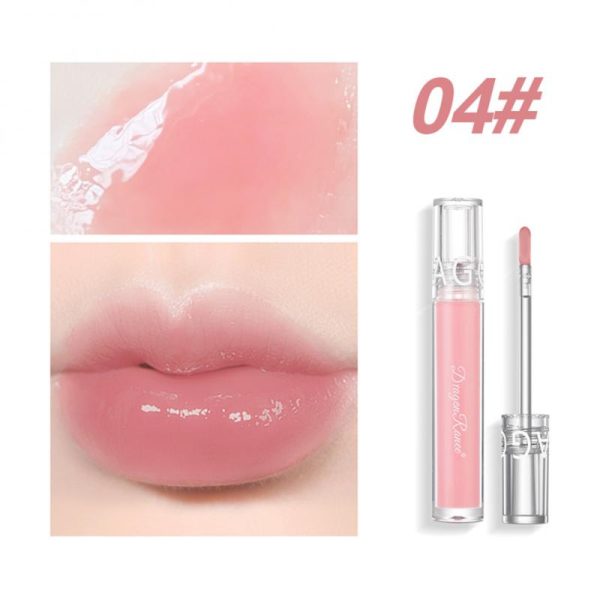 Mirror Lip Glaze Waterproof Lip Gloss Lips Makeup Set Transparent Lip Tint Water Shine Lip Balm Moisturizing Lipstick Cosmetics Online now