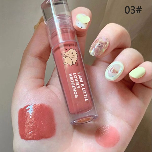 Pink Clear Mirror Water Lip Gloss Lip Glaze Transparent Waterproof Glossy Liquid Lipstick Red Lip Tint Makeup Korean Wholesale Discount