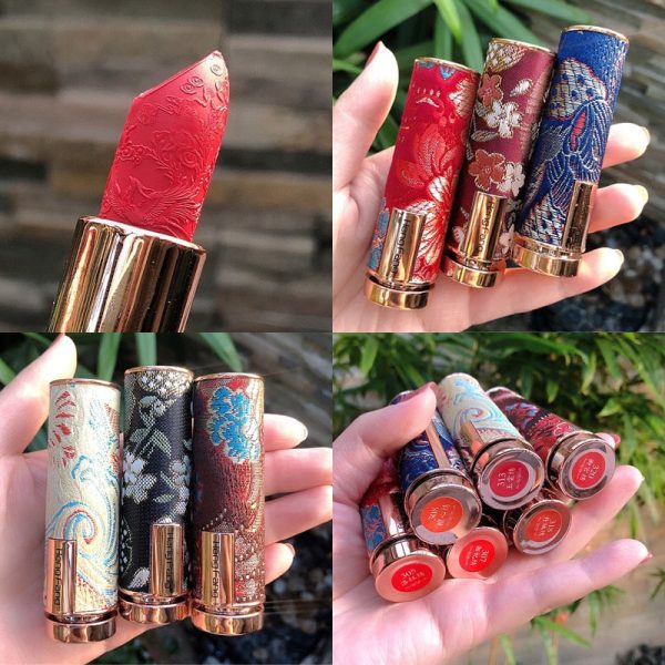 Oriental Classical Beauty Vintage Velvet Lipstick Matte Pigmented Waterproof Lasting Lip Makeup Silky touch Charming Cosmetics For Discount