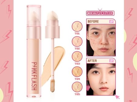 HD Flawless Liquid Concealer Base Breathable Full Coverage Foundation Cream Cosmetic Suit for All Skin Face Makeup Hot on Sale