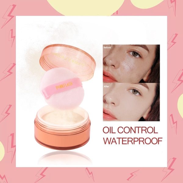 Full Coverage Face Loose Powder 3 Color Waterproof Oil-control Matte Setting Finish Makeup Profession Womens Cosmetics Supply