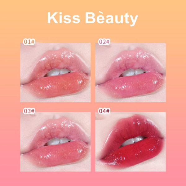 Water Lip Mirror Water Lip Gloss Lip Glaze Transparent Glass Lip Oil Waterproof Liquid Lipstick Nude Brown Clear Tint Makeup Online now