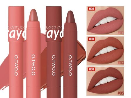 Lipstick Pencil Lip Liner 6 Colors Velvet Matte Waterproof Long Lasting Smudge Proof Lip Pen For Lips Makeup Cosmetic on Sale