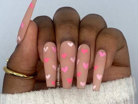 Sweetheart Press On Nail Set Fashion