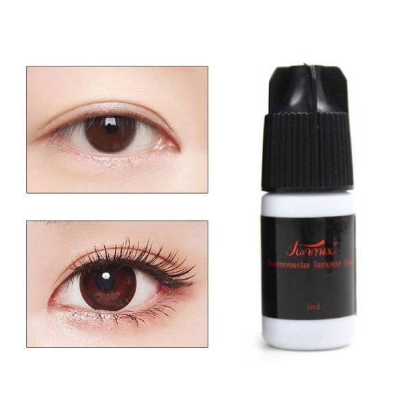 Fast Drying Eyelash Glue No Odor No Irritation Lasting Makeup Waterproof False Lashes Extension Adhesive Black Strong Sticky Discount