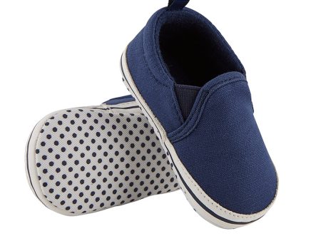 6-12 Mo Navy Canvas Shoes Online Hot Sale