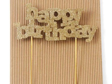 Happy Bday Candle Holder Cake Topper Online