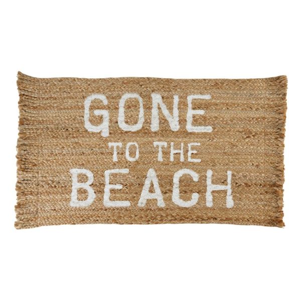 Gone To The Beach Jute Rug For Discount