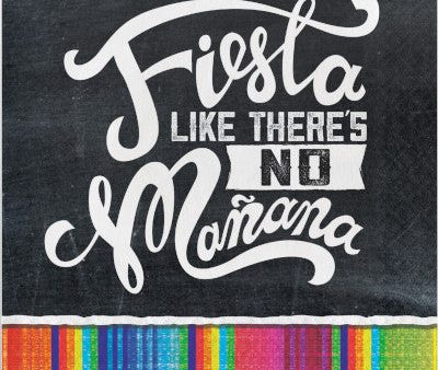 Fiesta Like Theres No Manana Luncheon Napkins Discount