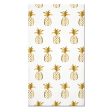 Multi Pineapple Gold Foil Guest Towels Supply