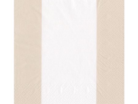 Bandol Stripe Natural Luncheon Napkin Online Sale