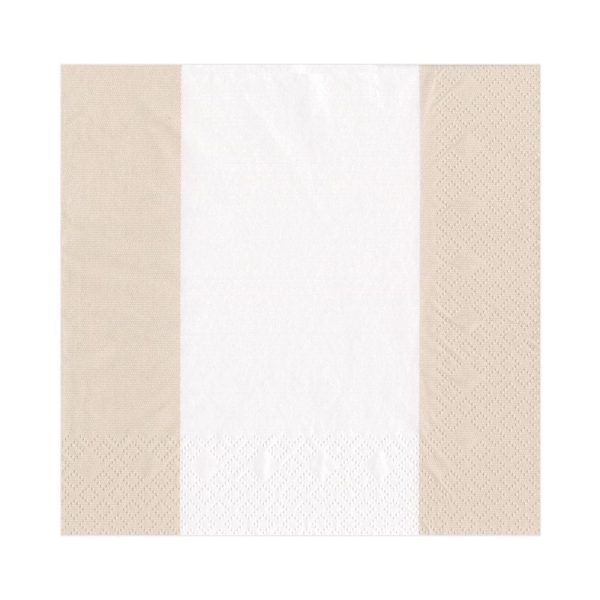 Bandol Stripe Natural Luncheon Napkin Online Sale