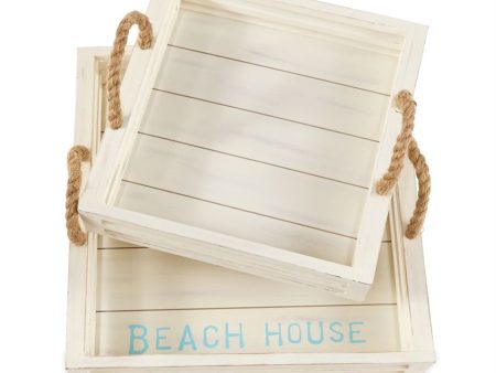 Beach House Nested Trays Online now