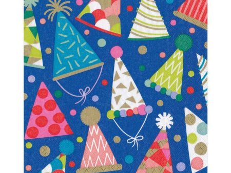 Party Hats Luncheon Napkin For Discount