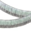 Silver Tinsel Fringe Garland Cheap