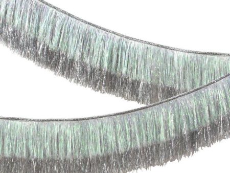 Silver Tinsel Fringe Garland Cheap