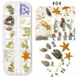 Nail Art Aurora Shell Flakes Abalone Nails Charms 3D Irregular Slice Shell Stone Sequins Nail Art Decoration Manicure Accessory on Sale