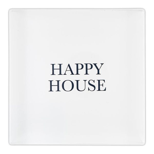 Happy Home Lucite Block Fashion