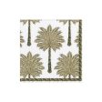 Grand Palms Black Beverage Napkins For Sale