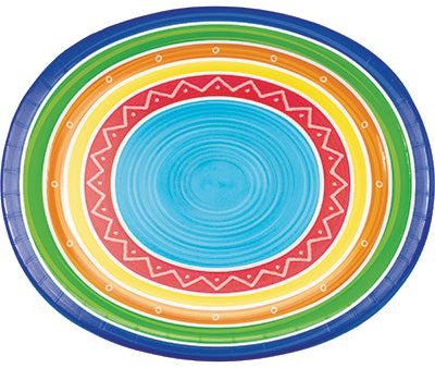 Summer Pottery Oval Plates Online now