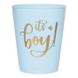 Its A Boy 16 Oz. Party Cups Online Hot Sale