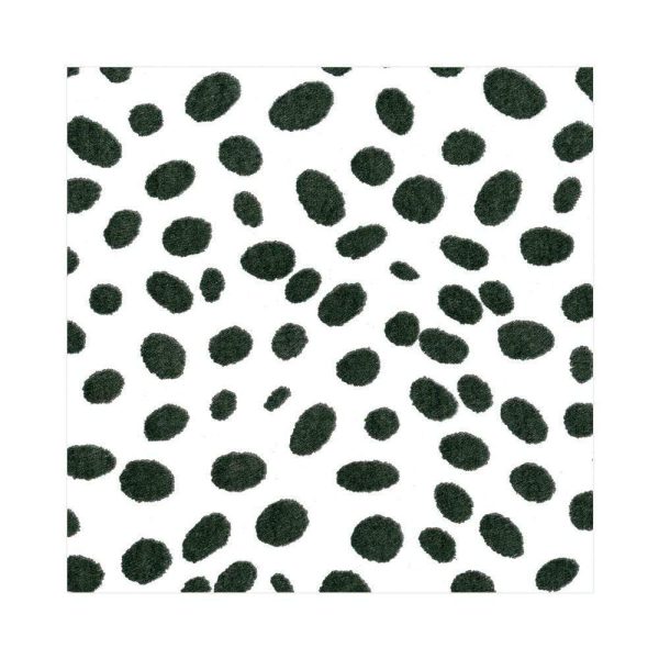 Paper Linen Spots Black Luncheon Napkin Sale