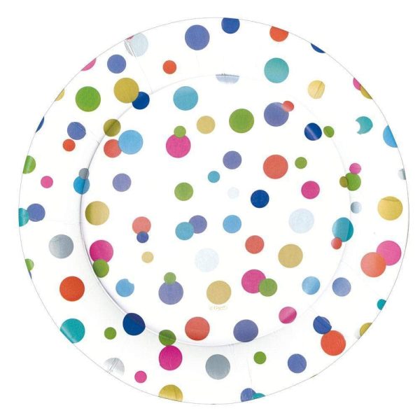 Confetti-Brights Large Plates Fashion