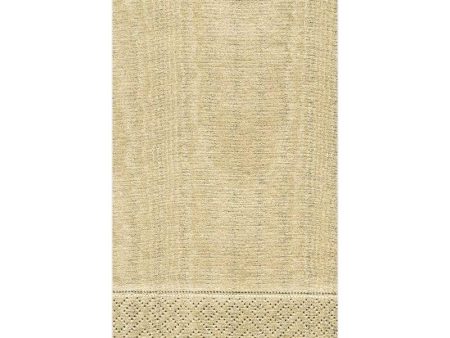 Moire Gold Guest Towels For Discount