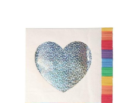 Rainbow Fringe Luncheon Napkins For Cheap