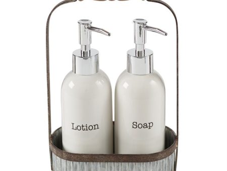 Soap And  Lotion Pump Set For Discount