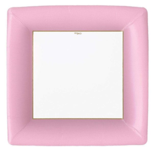 Grosgrain Light Pink Large Plates Online now