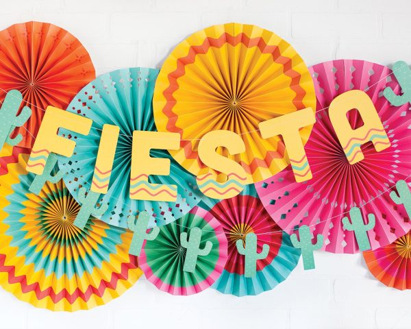 Fiesta Word Banner Supply