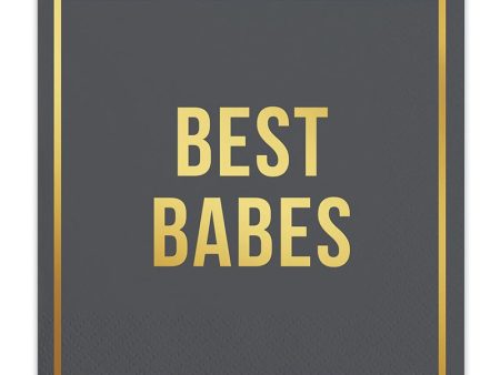 Best Babes Beverage Napkins on Sale