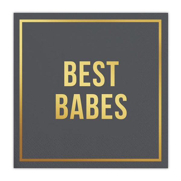 Best Babes Beverage Napkins on Sale