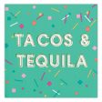 Tacos Tequila Beverage Napkins For Cheap