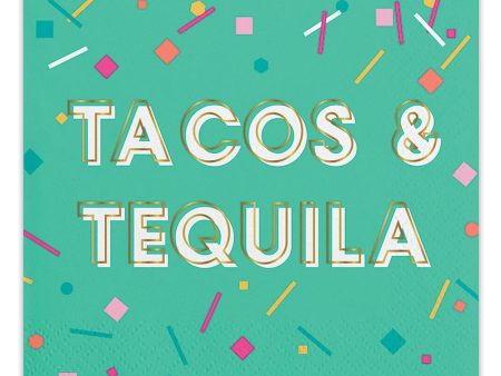 Tacos Tequila Beverage Napkins For Cheap