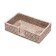 Guest Towel White Rattan Holder For Cheap