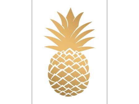 Golden Pineapple Guest Towels on Sale