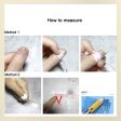 Handmade Stiletto Press On Nails Reusable Decoration Fake Nails Full Cover Artificial Manicuree Wearable Orange Nail Store Online Sale