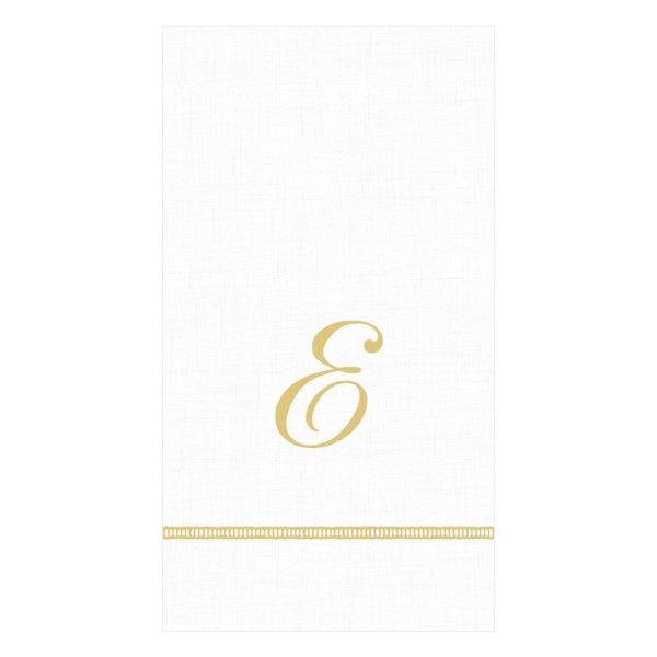 Hemstitch Script Guest Towels Supply